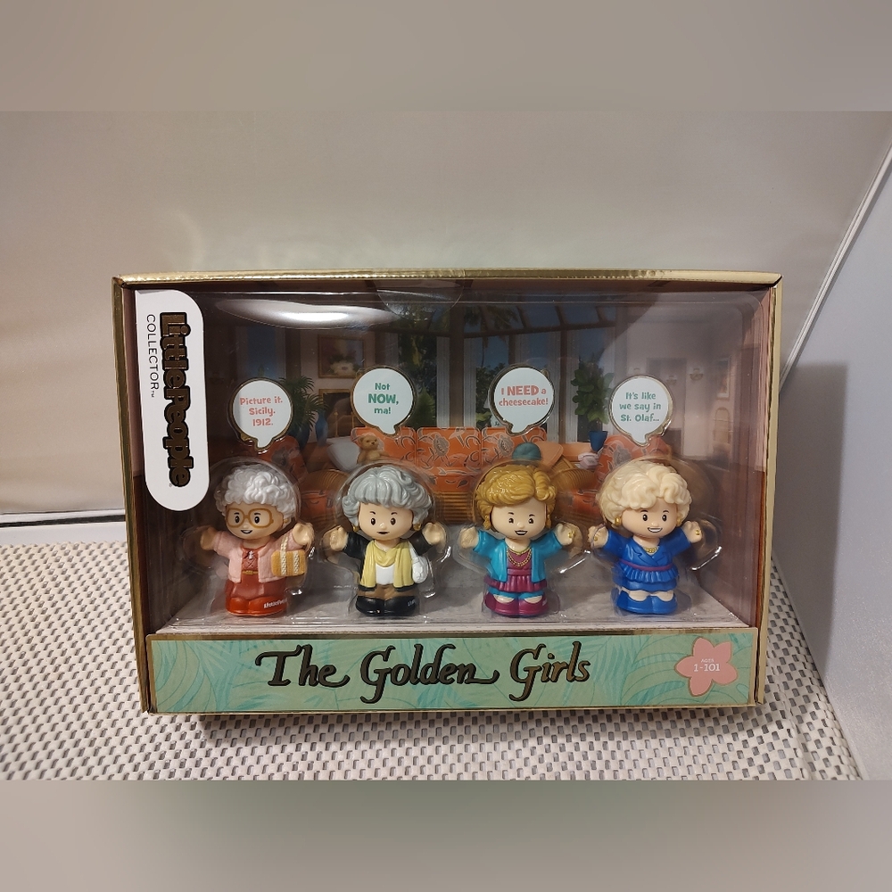 Fisher Price Little People Collector The Golden Girls NWT Doll